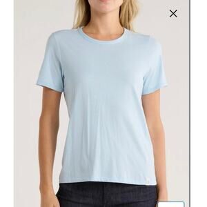 NWOT Women’s rag & bone The Jersey T-Shirt in Baby Blue SZ XS